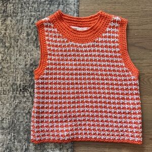 Zara crocheted vest